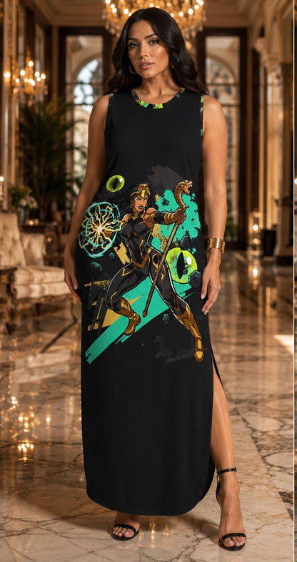 Golden Cobra Anime  Sundress