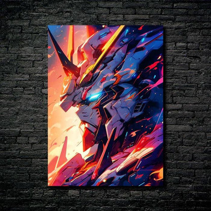 Custom HD Gloss Metal Anime Poster