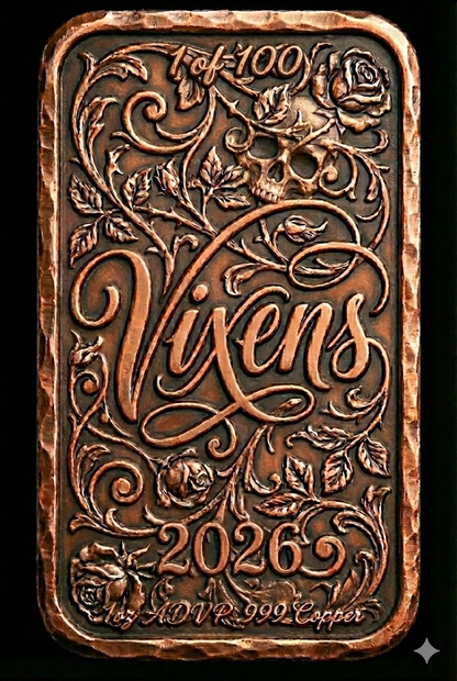 999 Pure Copper Vampire Edition Bar