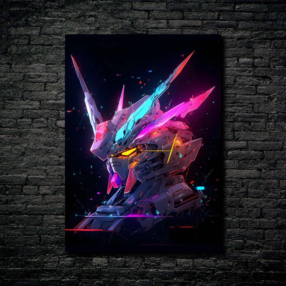 Custom HD Gloss Metal Anime Poster