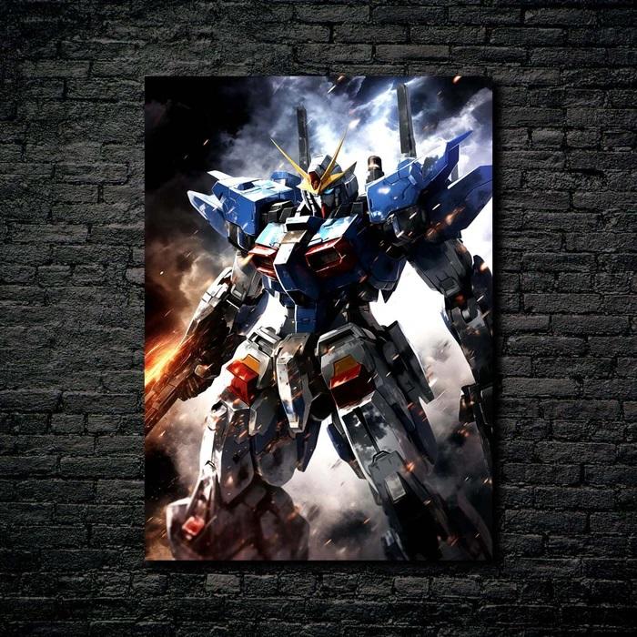 Custom HD Gloss Metal Anime Poster