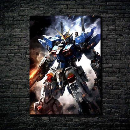 Custom HD Gloss Metal Anime Poster