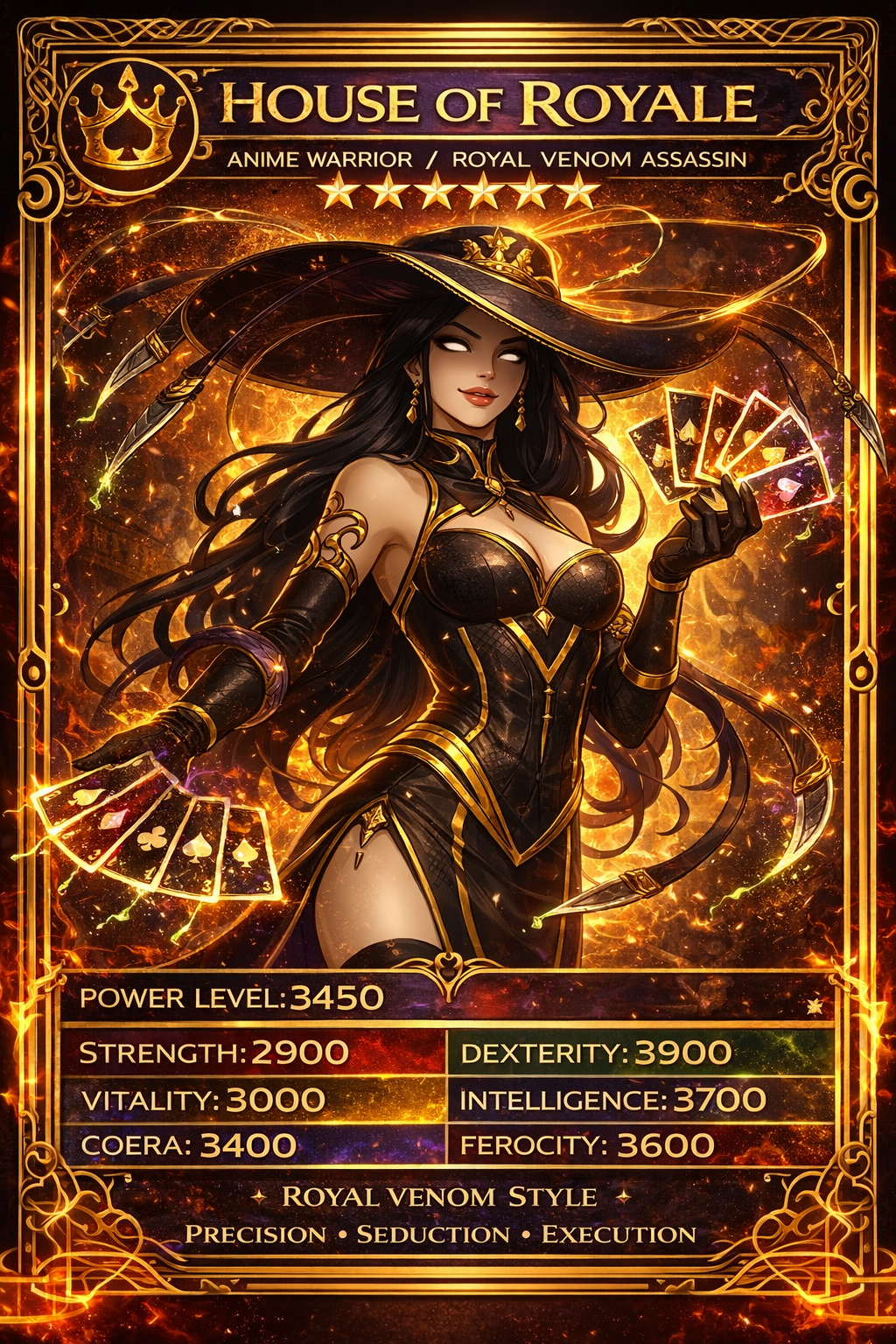 House of Royale  Signature Digital Trading Card Season 1