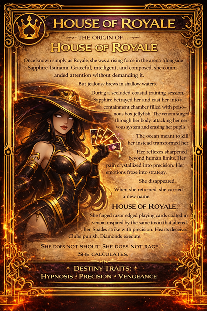House of Royale  Signature Digital Trading Card Season 1