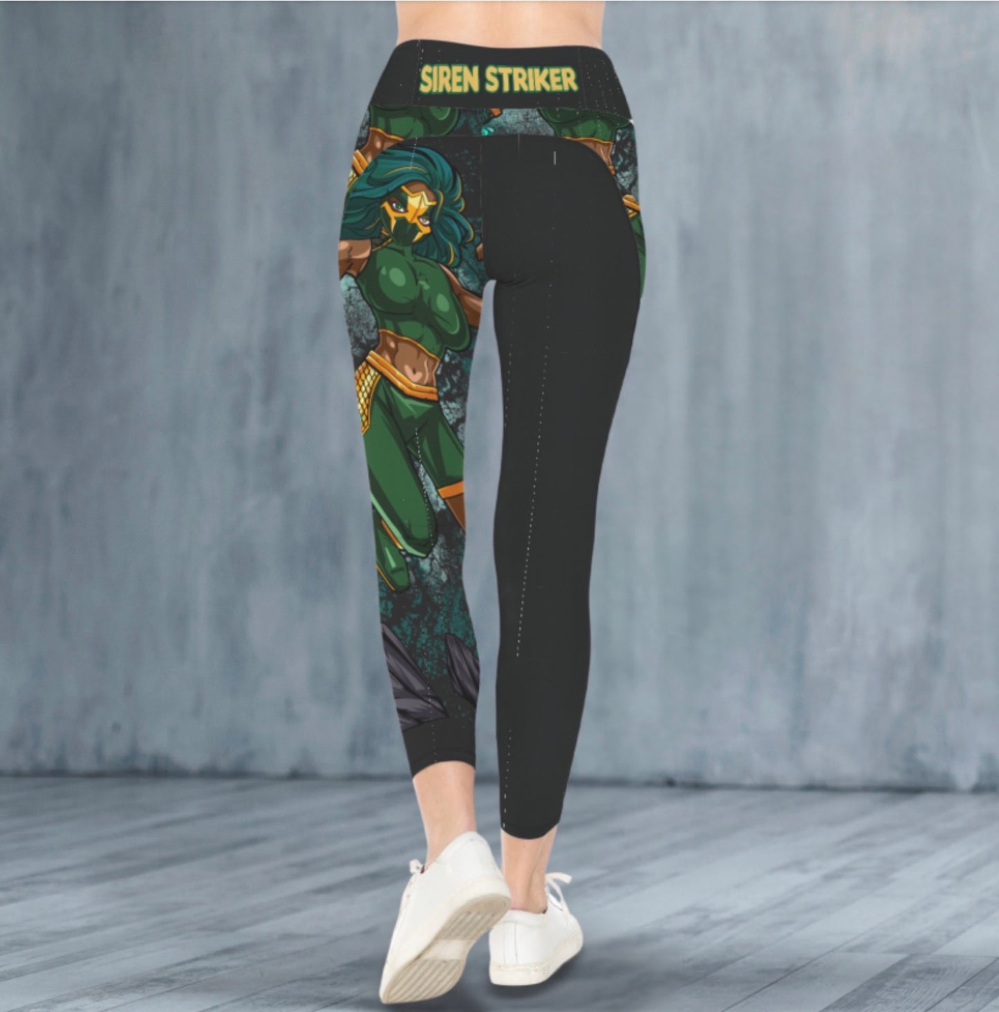 Siren Striker Emerald Fury Performance Leggings