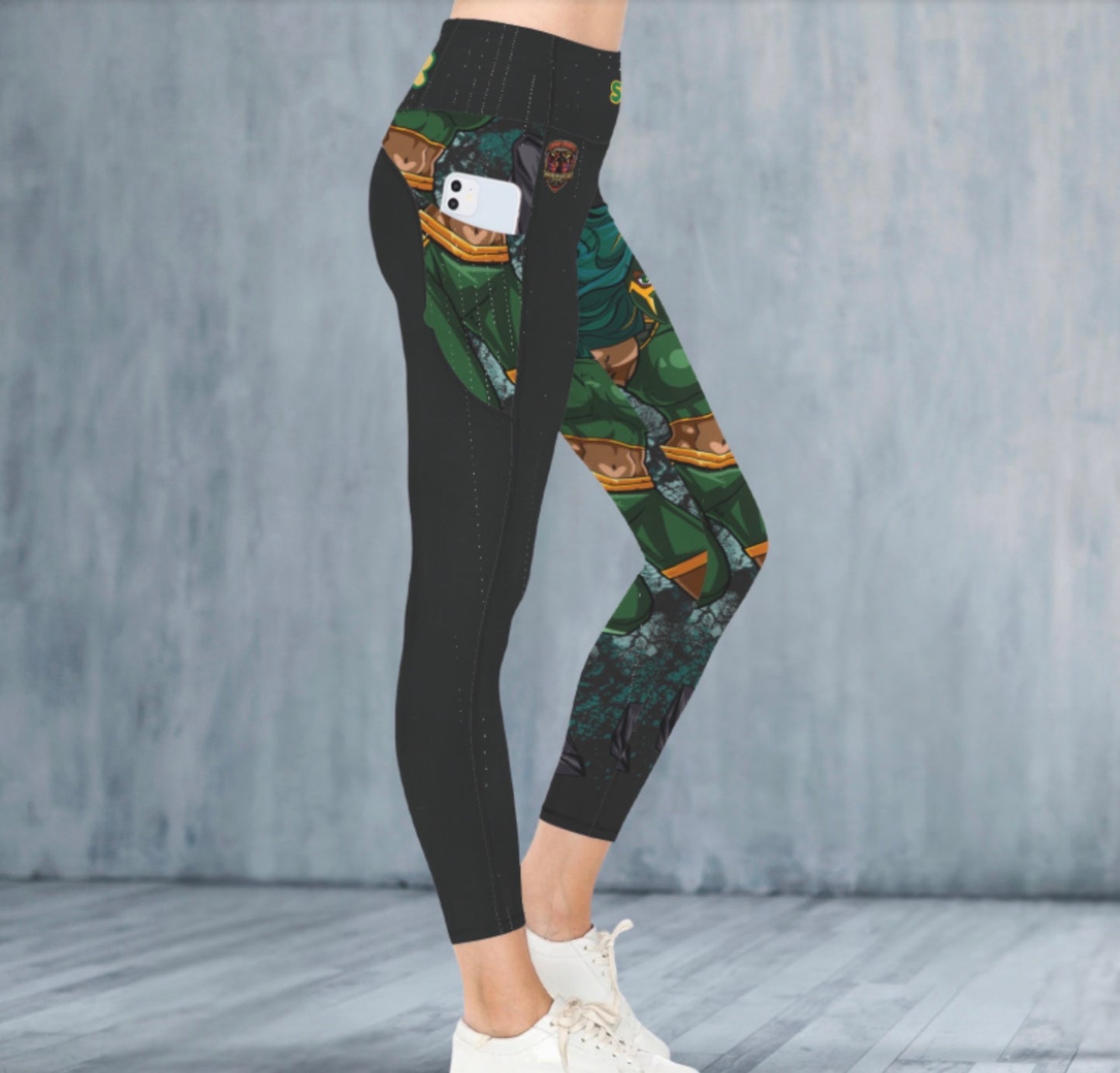 Siren Striker Emerald Fury Performance Leggings