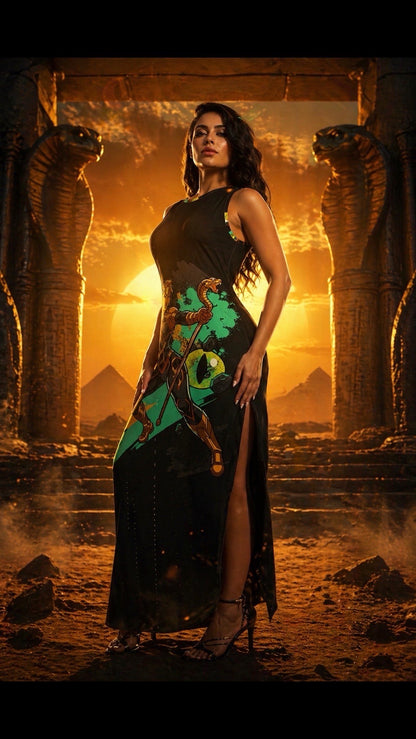 Golden Cobra Anime  Sundress