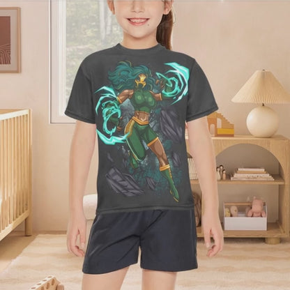 Siren Striker Storm Force Kids T Shirt