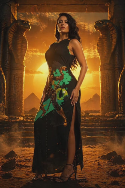 Golden Cobra Anime  Sundress